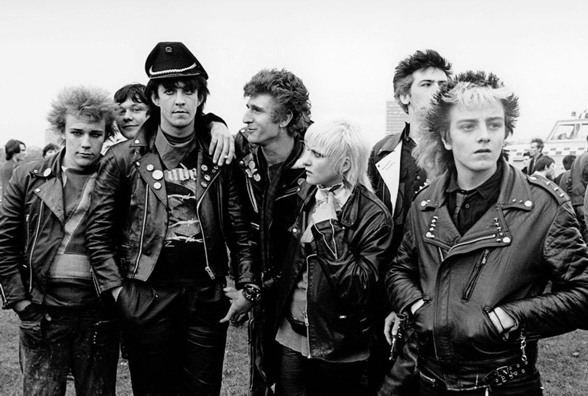 Photo of punks in the UK (Virginia Turbett/Redferns/Getty Images)