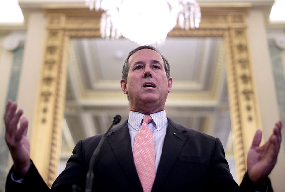  Former U.S. Sen. Rick Santorum (Alex Wong/Getty Images)