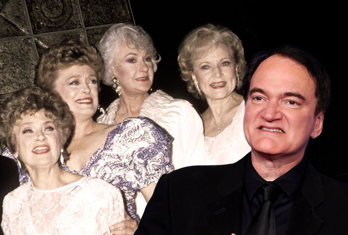 Quentin Tarantino / The Golden Girls (Jim Smeal/Ron Galella Collection/Kevin Winter/Getty Images)