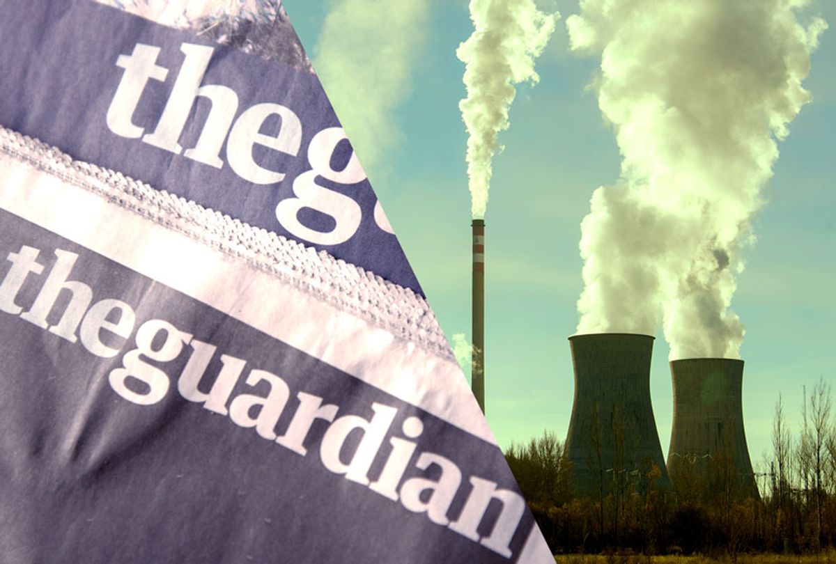The Guardian / Coal-fired power plant (Getty Images/Salon)