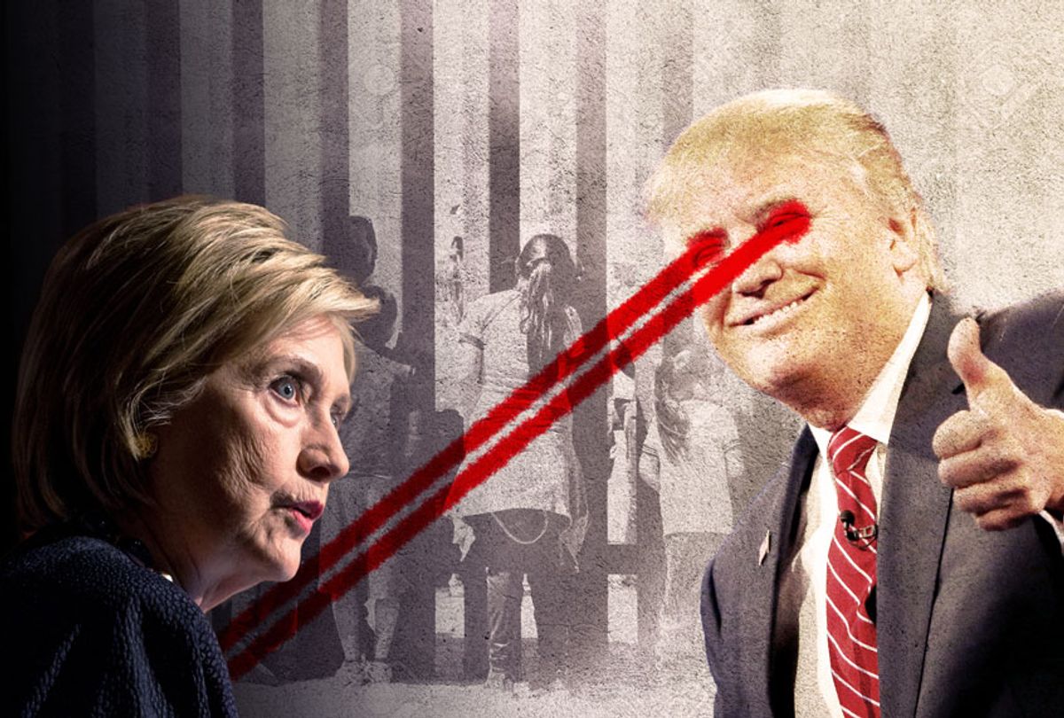 Hilary Clinton and Donald Trump (Getty Images/Salon)