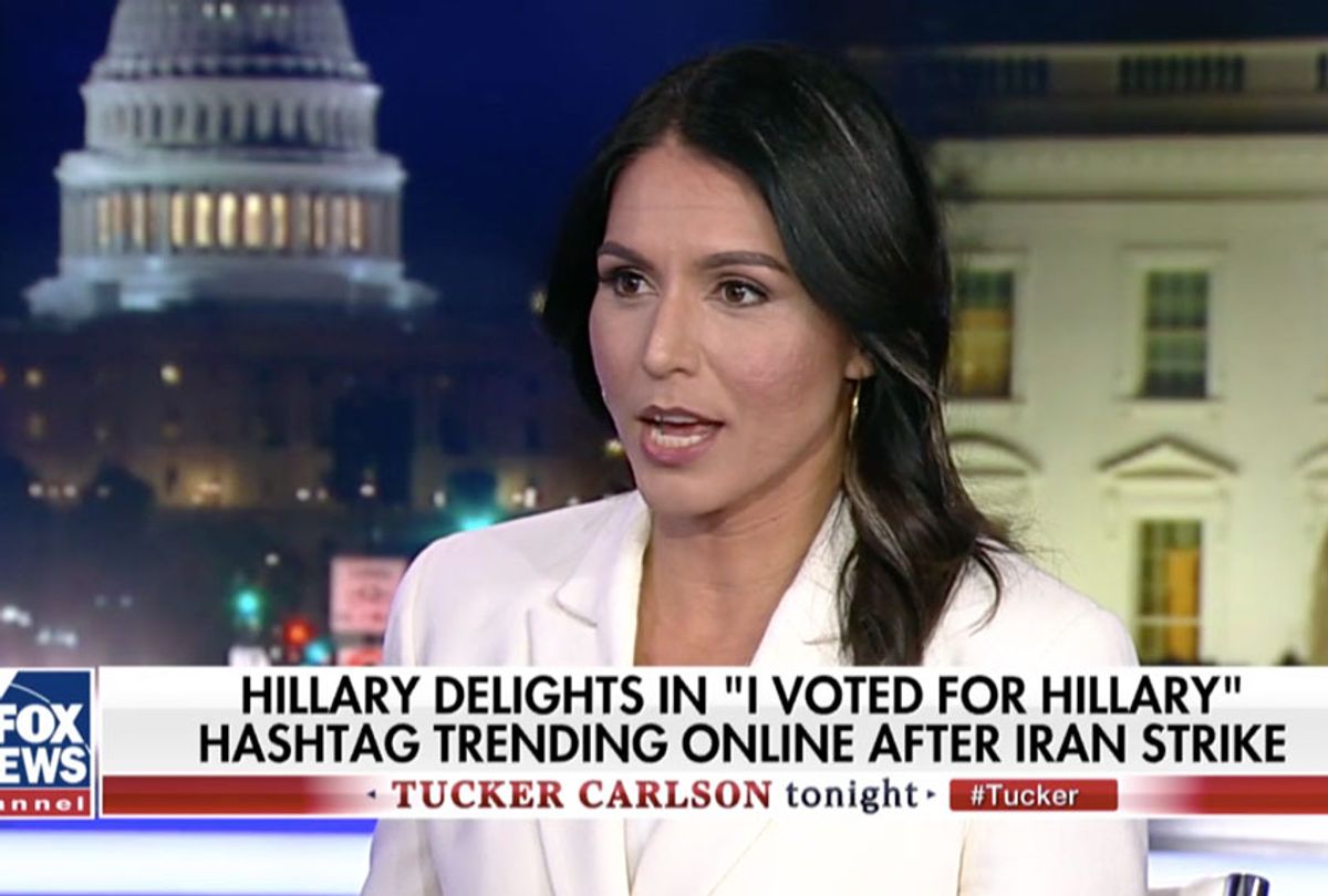 Tulsi Gabbard on "Tucker Carlson Tonight" (Fox News)