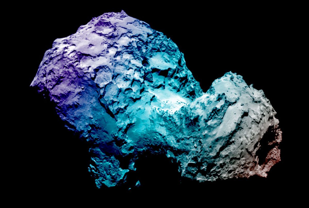 Comet 67P/ Churyumov-Gerasimenko (ESA/Rosetta/MPS for OSIRIS Team/Salon)