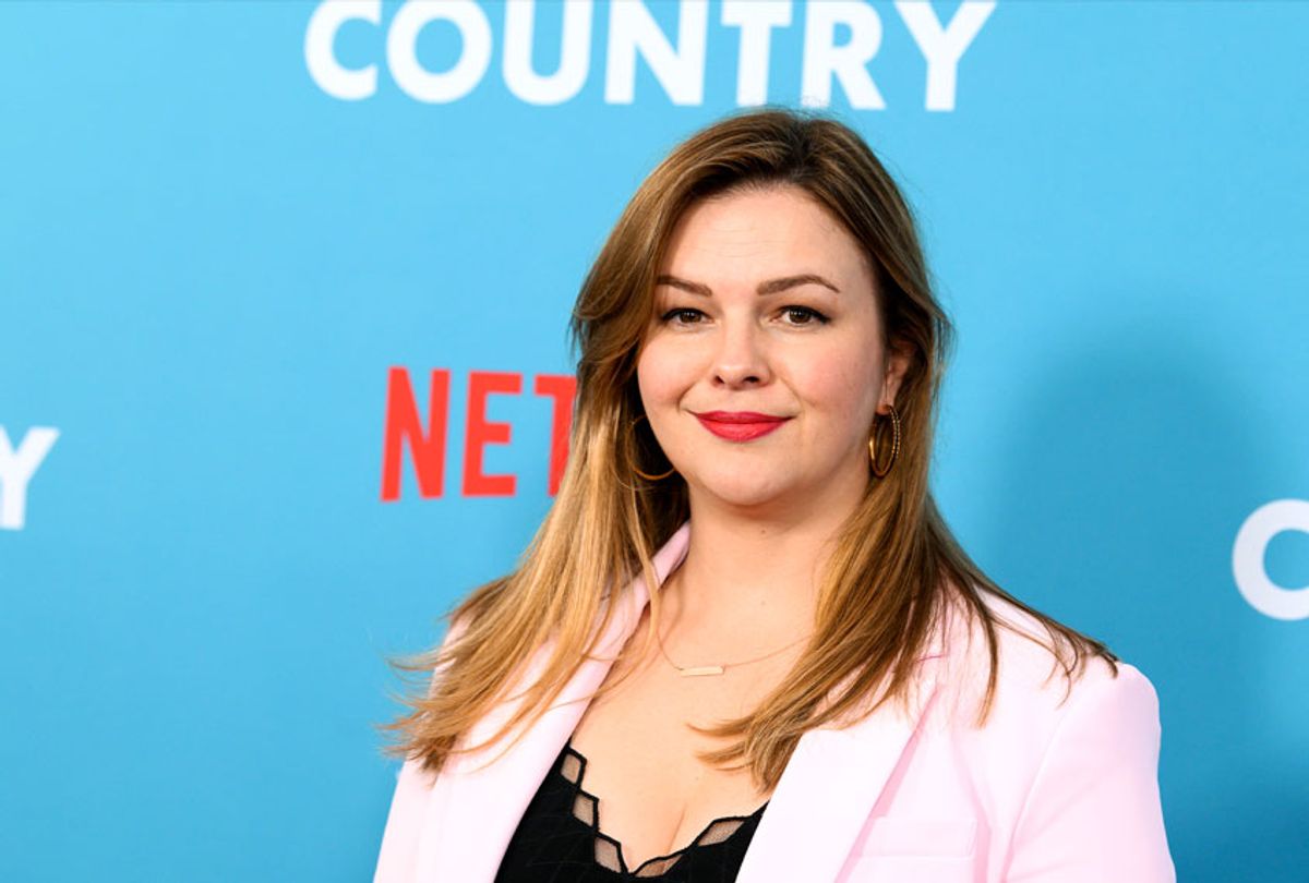 Amber Tamblyn attends the "Wine Country" World Premiere at Paris Theatre on May 08, 2019 in New York City.  (Noam Galai/FilmMagic)