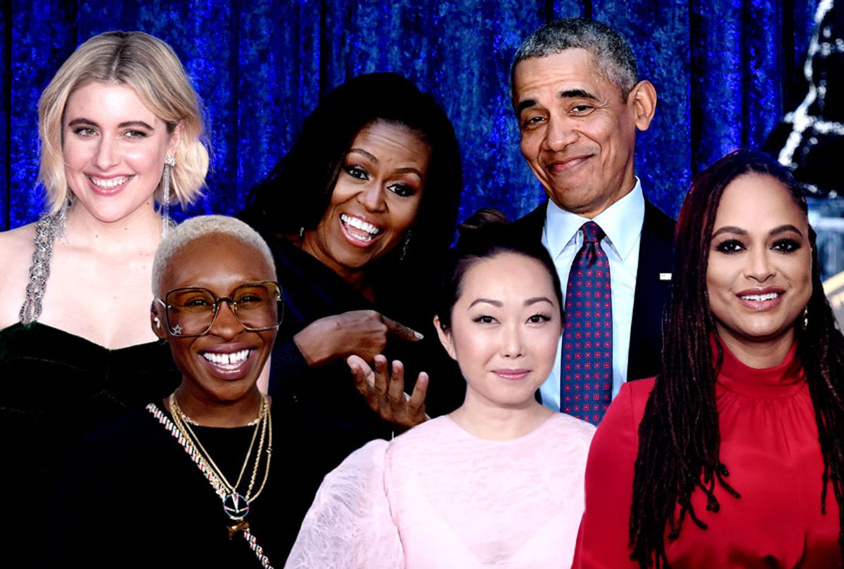 Cynthia Erivo, Greta Gerwig, Lulu Wang, Barack & Michelle Obama, and Ava DuVernay (Getty Images/Salon)