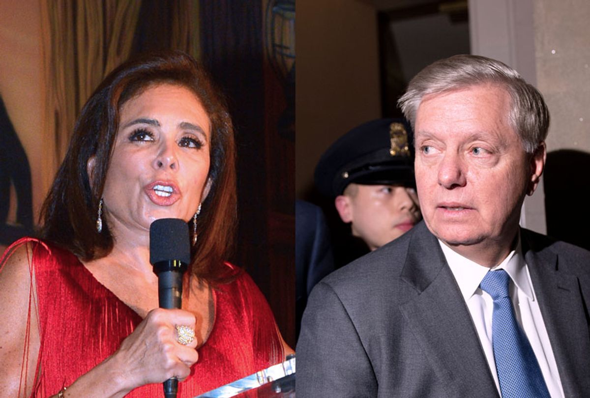 Jeanine Pirro and Lindsey Graham (Getty Images/Salon)