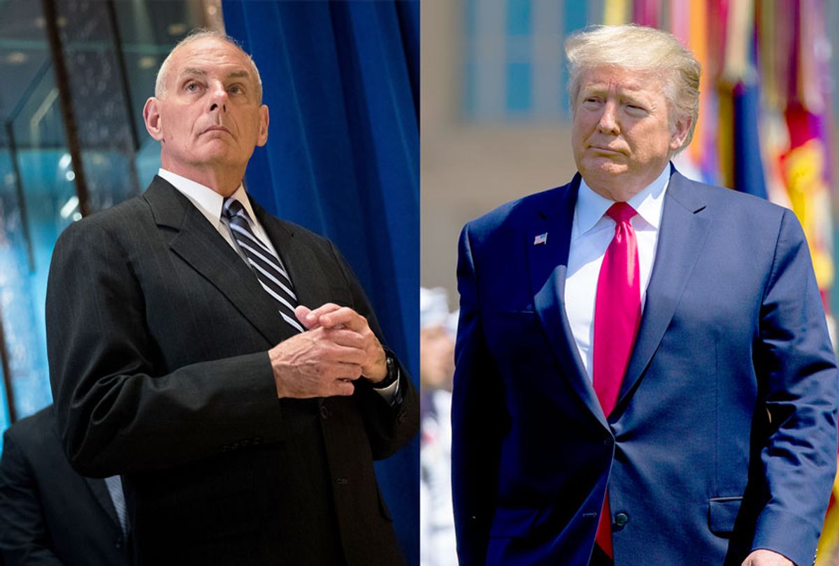 John Kelly and Donald Trump (AP Photo/Getty Images/Salon)