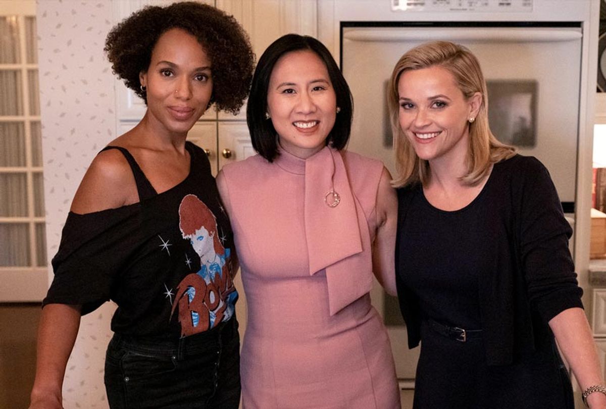 Kerry Washington, Celeste Ng, and Reese Witherspoon  (Hulu)