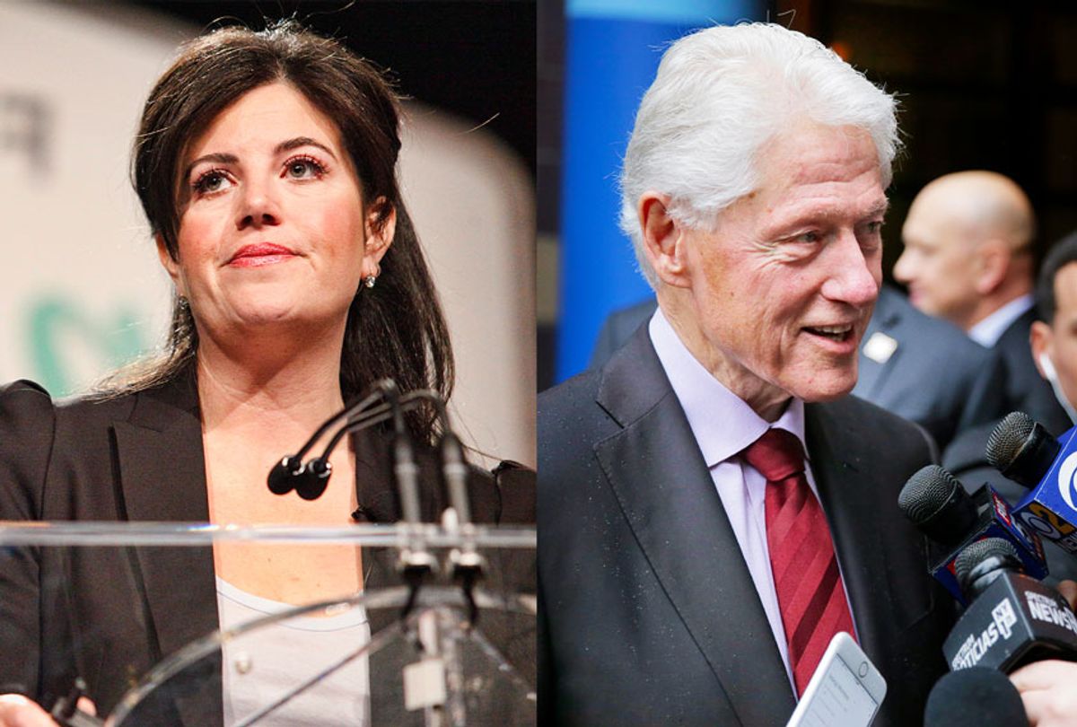 Bill Clinton and Monica Lewinsky (AP Photo/Salon)