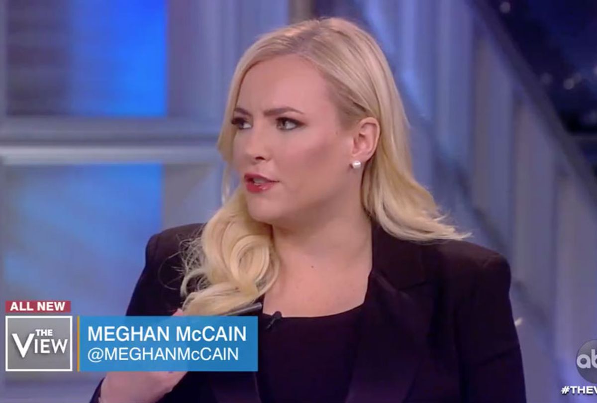 Meghan McCain on The View (ABC)