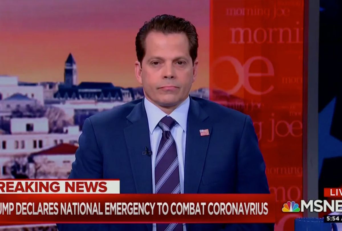 Former White House director of communications Anthony Scaramucci (MSNBC)