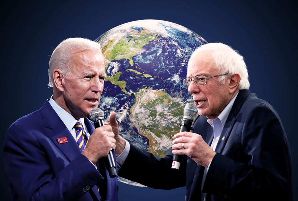 Bernie Sanders, and Joe Biden (AP Photo/Getty Images/Salon)