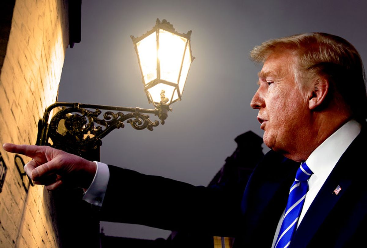 Donald Trump, gas-lighter extraordinaire (Photo illustration by Salon/Getty Images/AP Photo/)