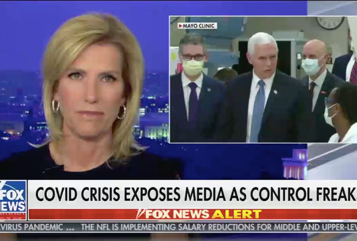 Laura Ingraham, working from home: Democrats pushing “panic porn