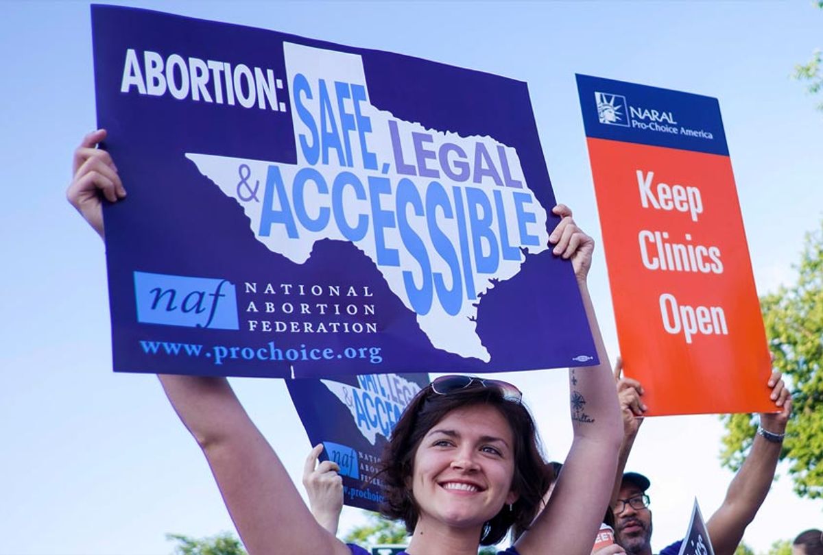 Pro-choice activist (Pete Marovich/Getty Images)