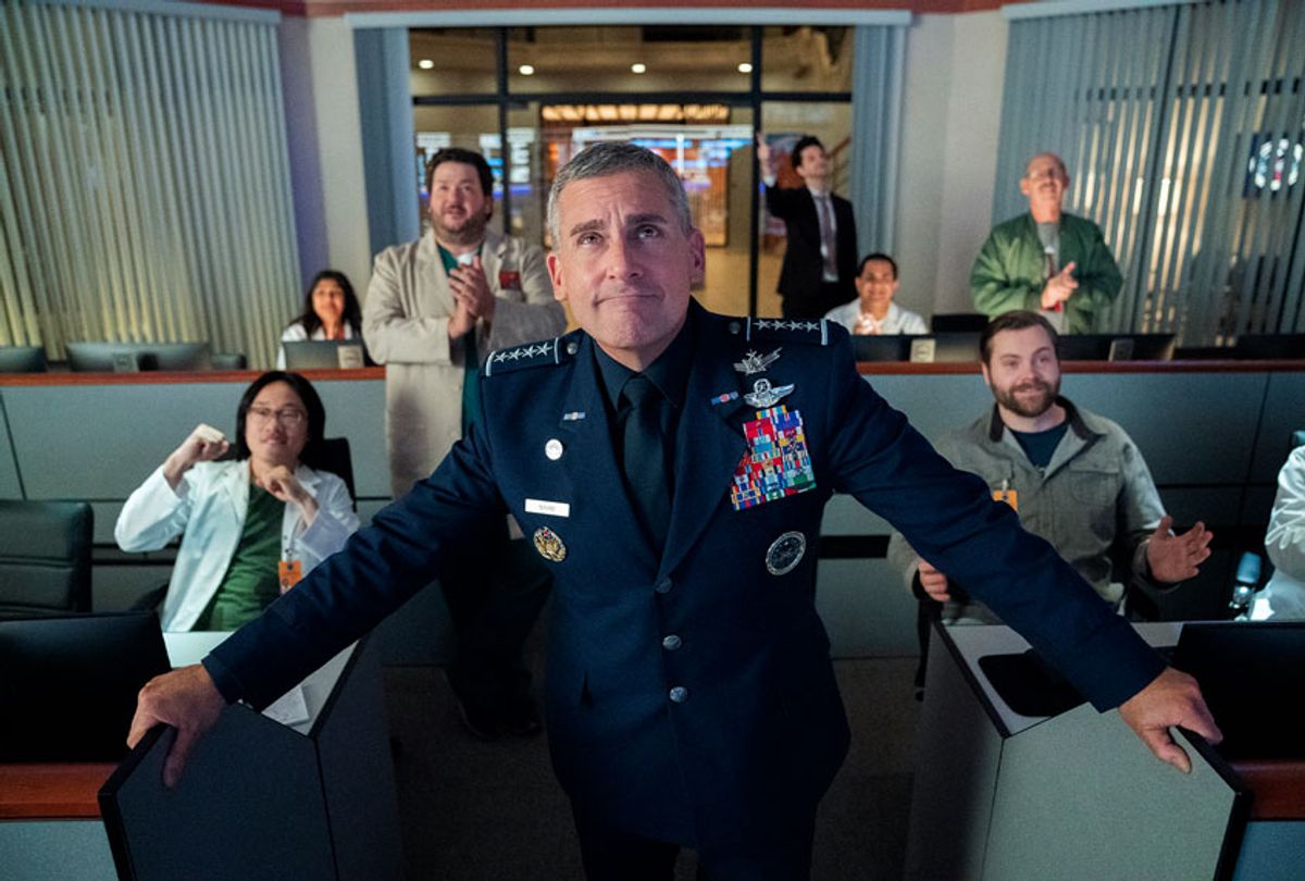 Steve Carell in "Space Force" (Netflix)