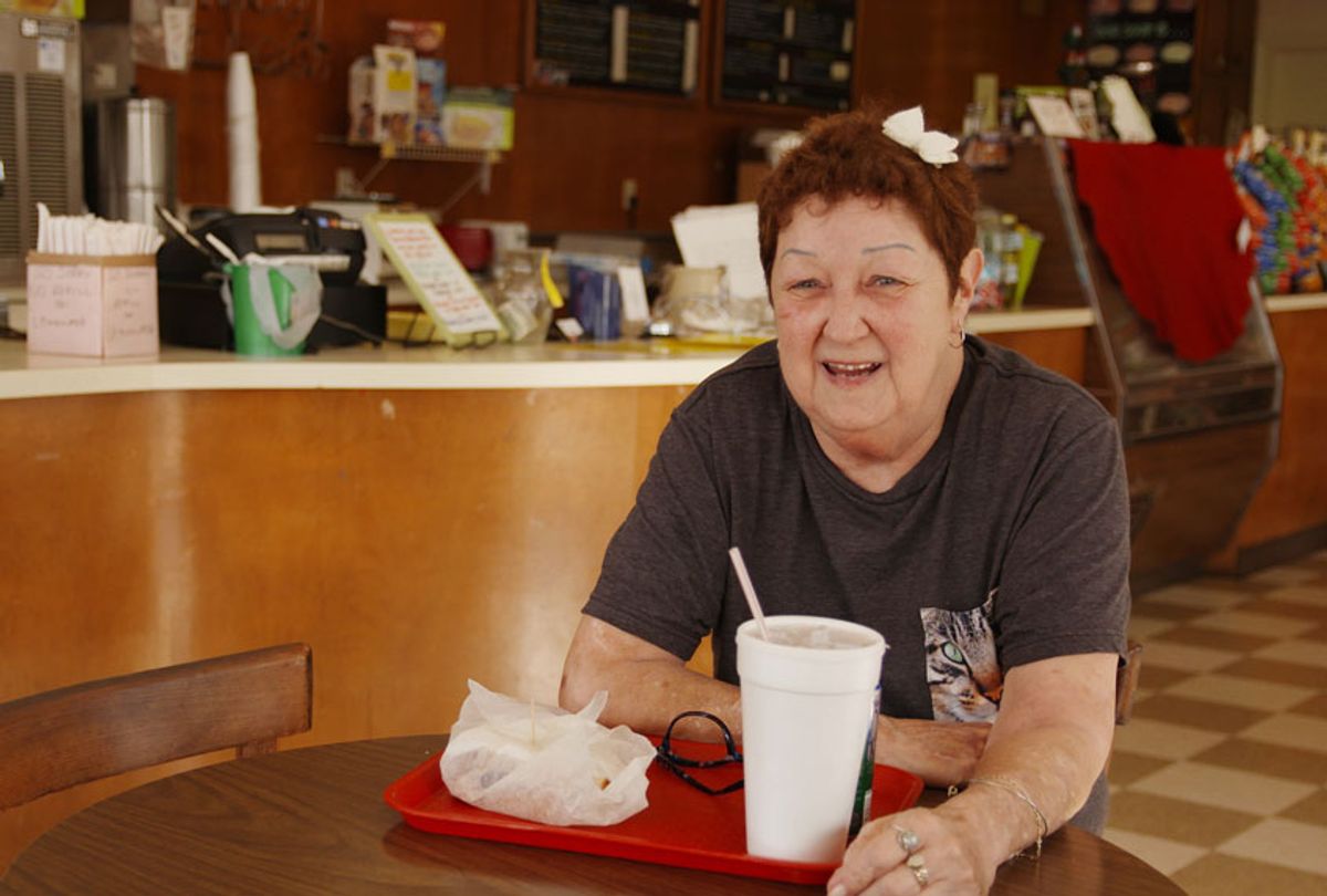 Norma McCorvey in "AKA Jane Roe" (FX)