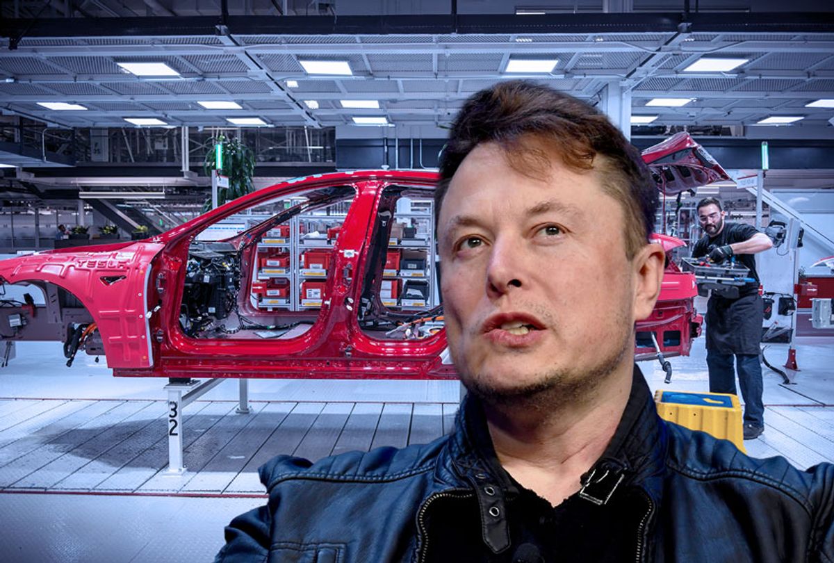 Elon Musk | Tesla Factory (Salon/AP Photo/Susan Walsh/David Butow/Corbis/Getty Images)