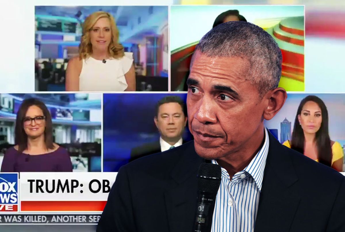 Fox News Correspondents | Barack Obama (Fox News/Getty Images/Salon)