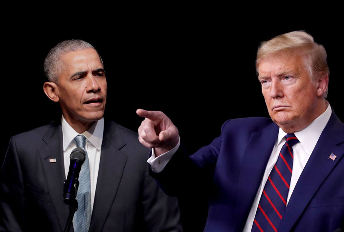 Barack Obama and Donald Trump (Photo illustration by Salon/AP Photo/Alex Brandon/Julio Cortez)