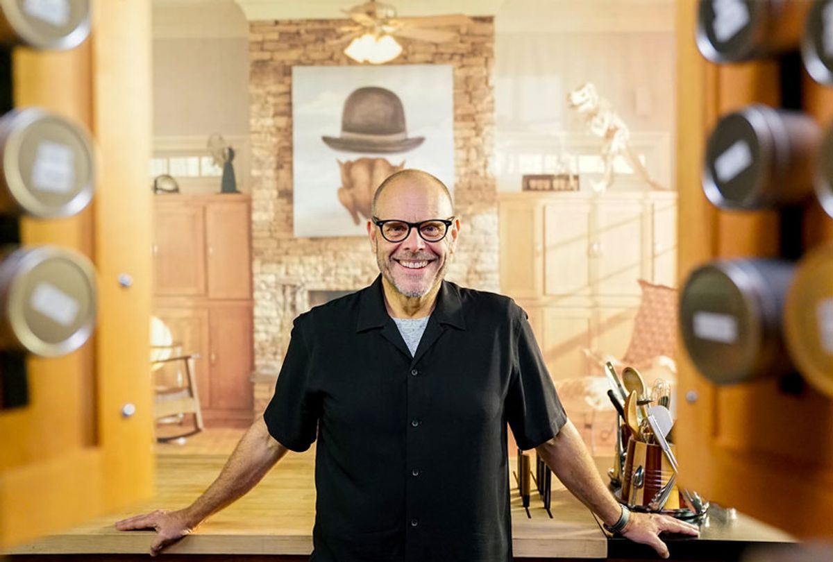 Alton Brown in "Good Eats: Reloaded" (Cooking Channel)