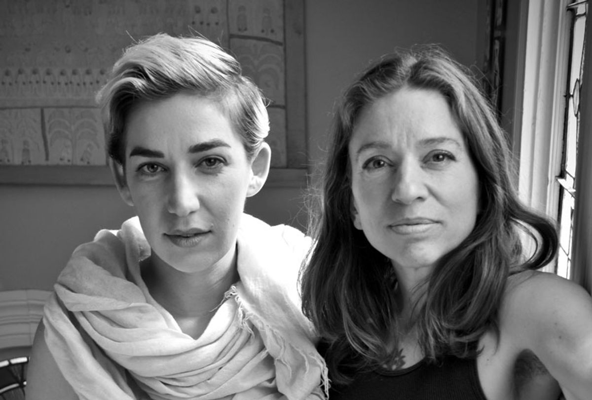 Zoe Boekbinder and Ani DiFranco for The Prison Music Project (Krys Fox)