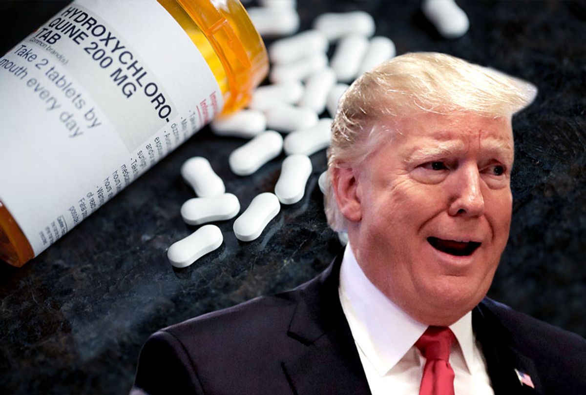 Donald Trump | Hydroxychloroquine (Getty Images/Salon)