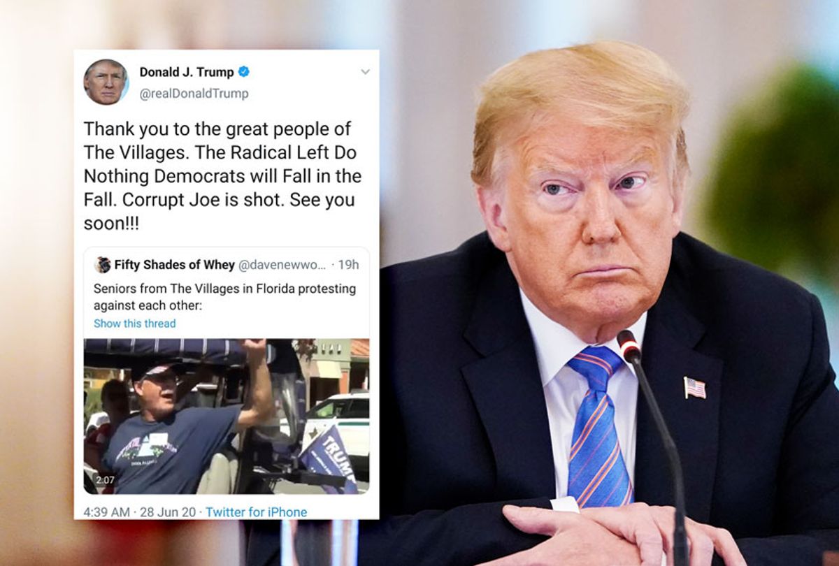Donald Trump (Getty Images/Twitter/Salon)