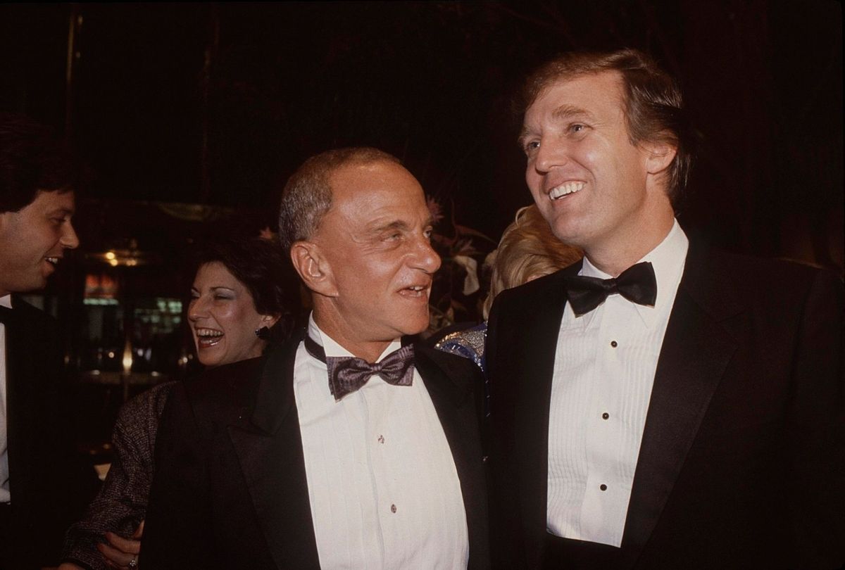 Roy Cohn and Donald Trump (Sonia Moskowitz/HBO)