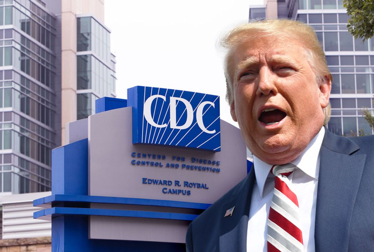 Donald Trump | Center for Disease Control (CDC) headquarters  (Getty Images/Salon)