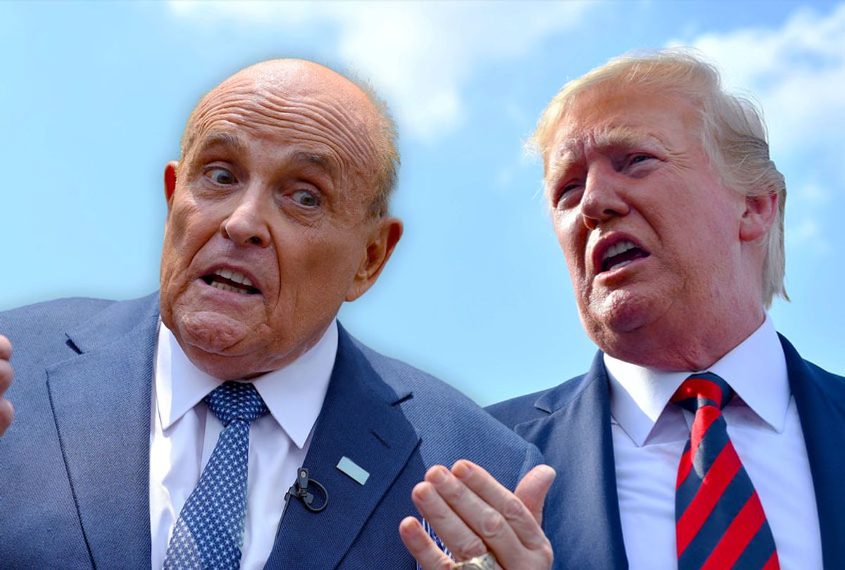 Rudy Giuliani and Donald Trump (Getty Images/Salon)