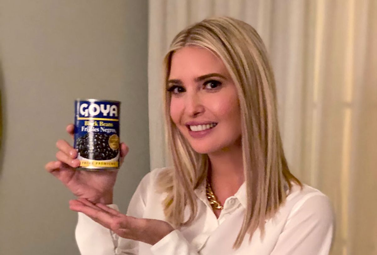 Ivanka Trump advertising Goya (@IvankaTrump/Twitter)