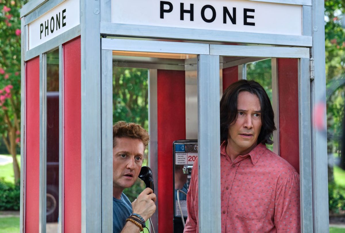 Keanu Reeves and Alex Winter in "Bill & Ted Face the Music" (Orion Picutres)