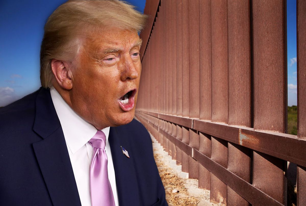 Donald Trump | US-Mexico Border Wall (Photo illustration by Salon/Getty Images)