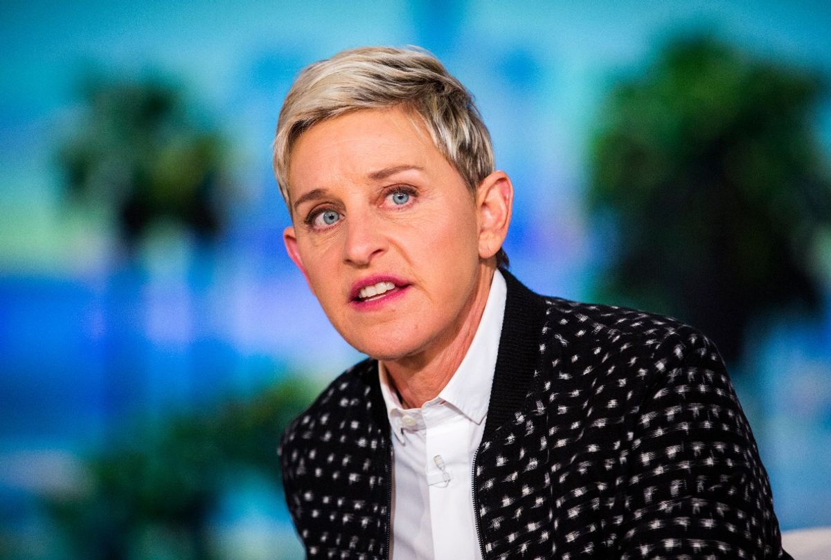 Ellen DeGeneres during a taping of "The Ellen DeGeneres Show" (Brooks Kraft/Getty Images)