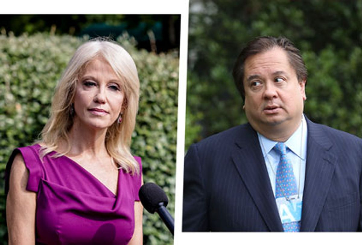 Kellyanne Conway and George T. Conway III (Photo illustration by Salon/Getty Images)