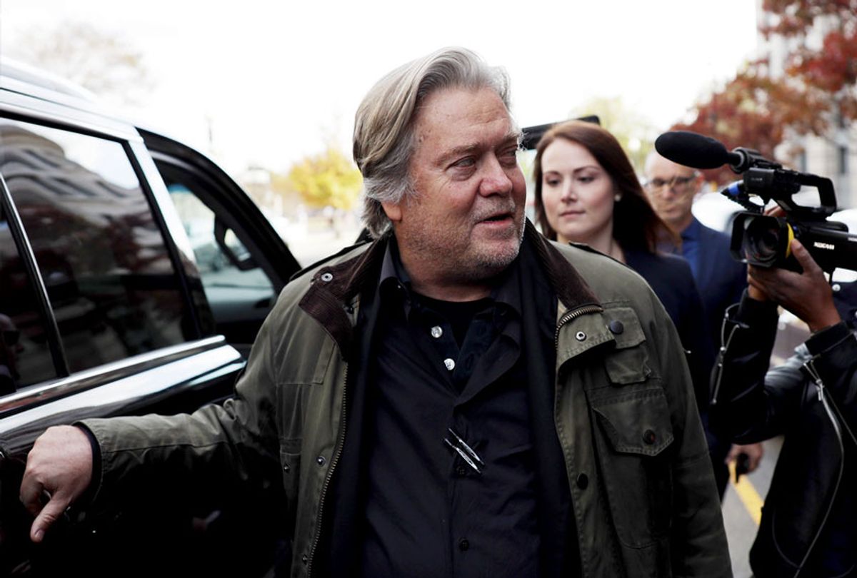 Former White House senior counselor to President Donald Trump, Steve Bannon (Alex Wong/Getty Images)