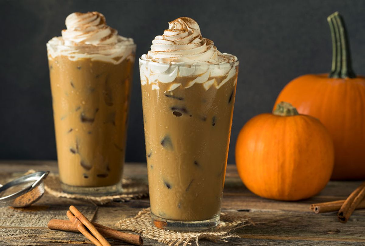 Sweet Iced Pumpkin Spice Latte with Whipped Cream (Getty Images)