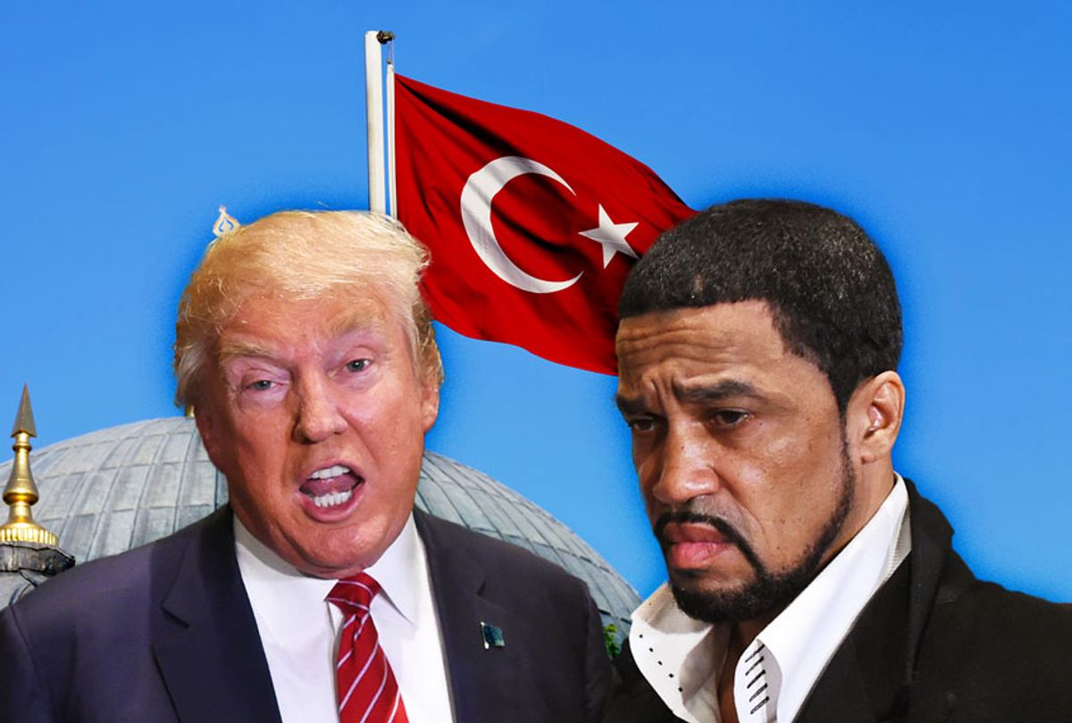 Donald Trump and Darrell Scott | Turkish Flag (Photo illustration by Salon/Getty Images)