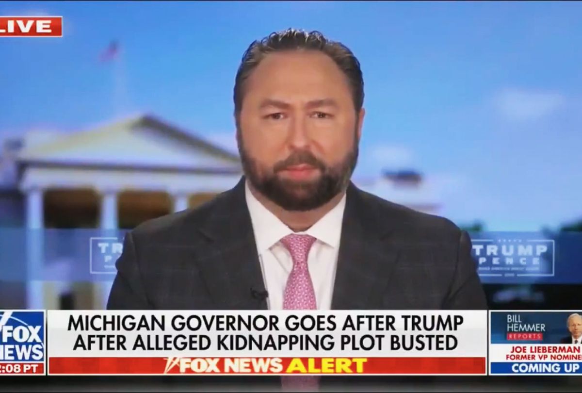 Jason Miller attacks Gretchen Whitmer, the target of a kidnapping plot, right after her presser (FOX News)