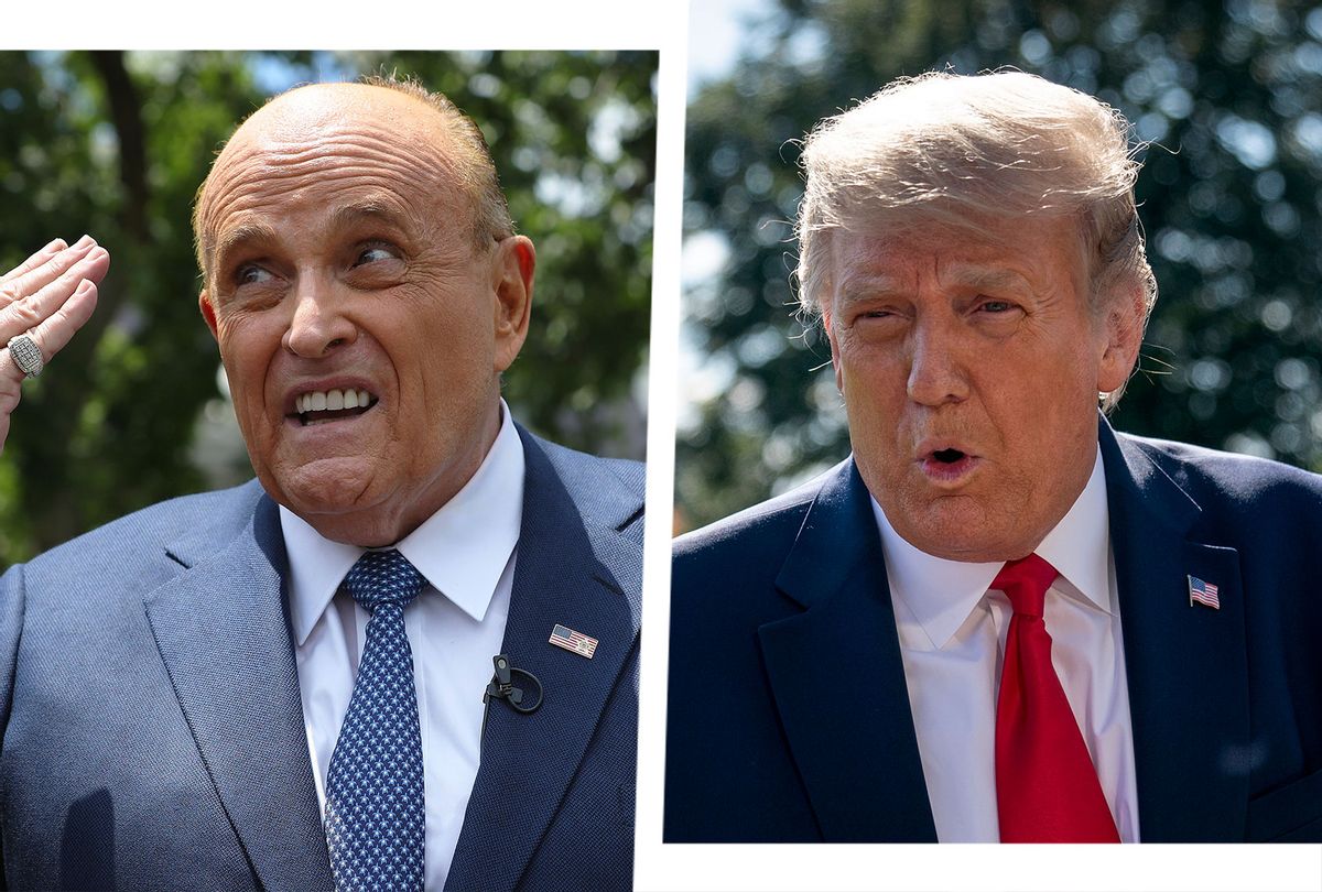 Rudy Giuliani and Donald Trump (Photo illustration by Salon/Getty Images)