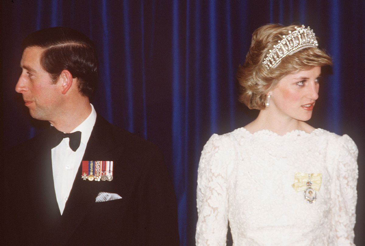 Prince Charles, Prince of Wales and Diana, Princess of Wales attend a dinner on May 03, 1986 in Vancouver, Canada. (Anwar Hussein/Getty Images)