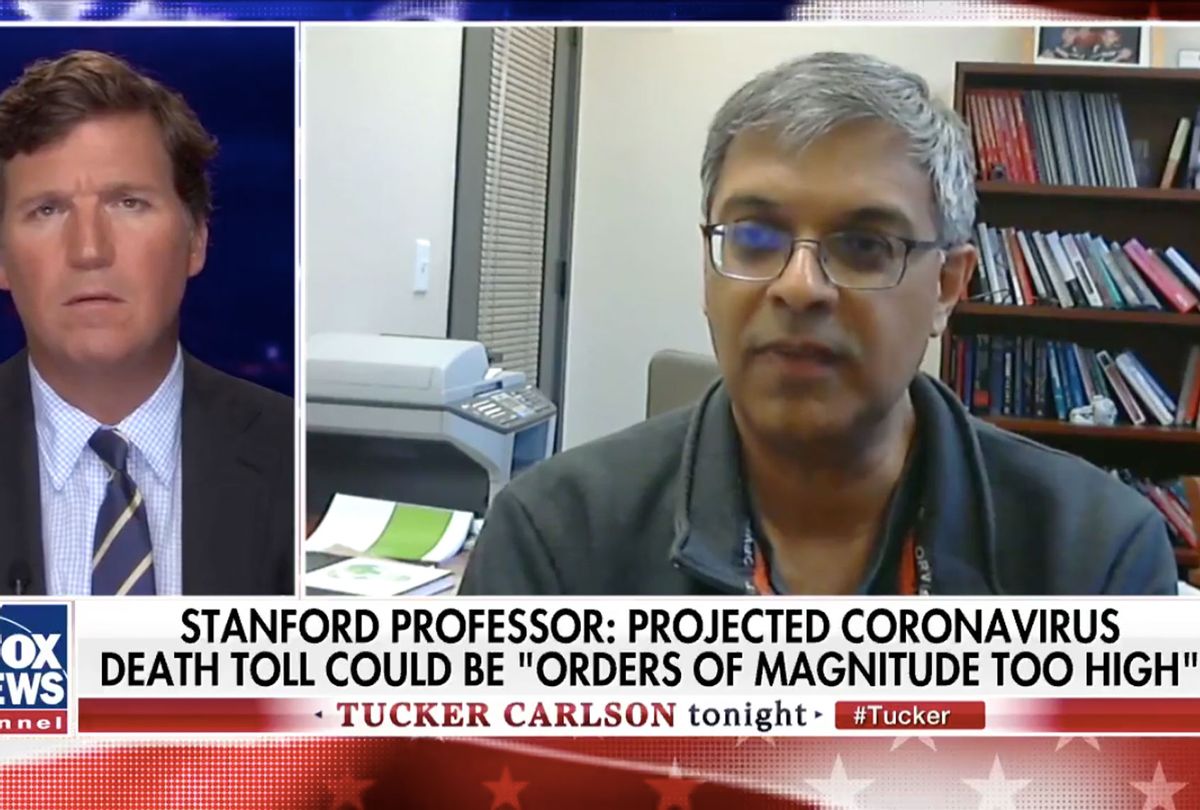 Jay Bhattacharya on Tucker Carlson Tonight (Fox News)
