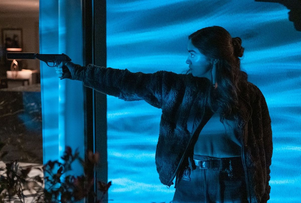 Join Arya Stark For A Gun Toting Good Time In Hbo Maxs Action Farce