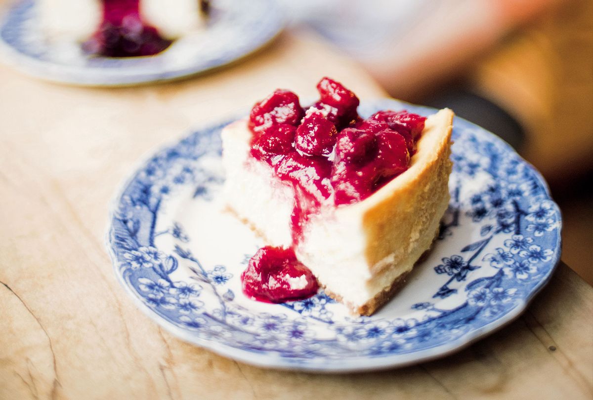 Cheesecake, reprinted from PIE FOR EVERYONE: Recipes and Stories from Petee's Pie, New York's Best Pie Shop by Petra Paredez. (Photos copyright © 2020 by Victor Garzon/Published by ABRAMS)