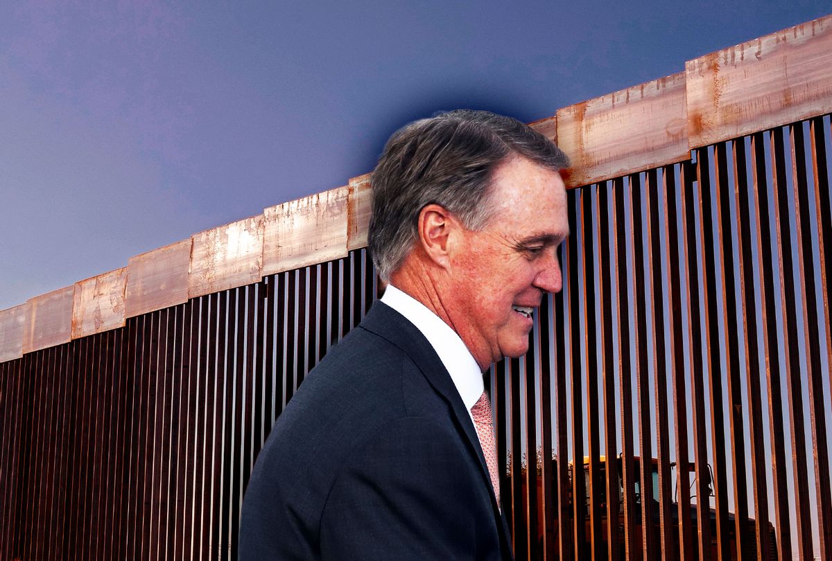 David Perdue | US-Mexican Border wall (Photo illustration by Salon/Getty Images)