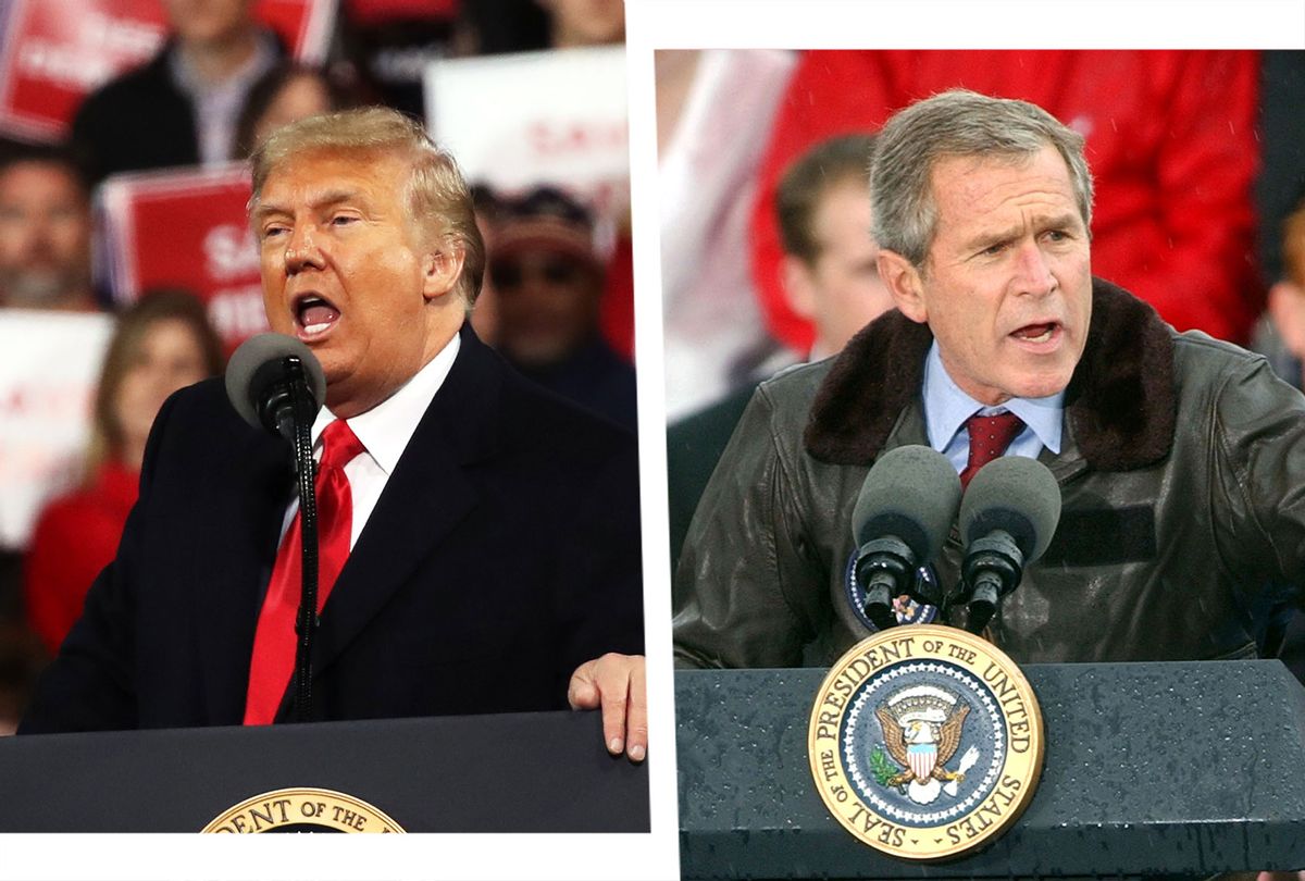 Donald Trump and George W. Bush (Photo illustration by Salon/Getty Images)