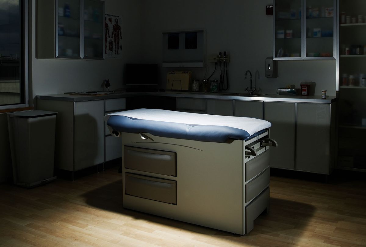 Empty doctor examination room  (Getty Images)