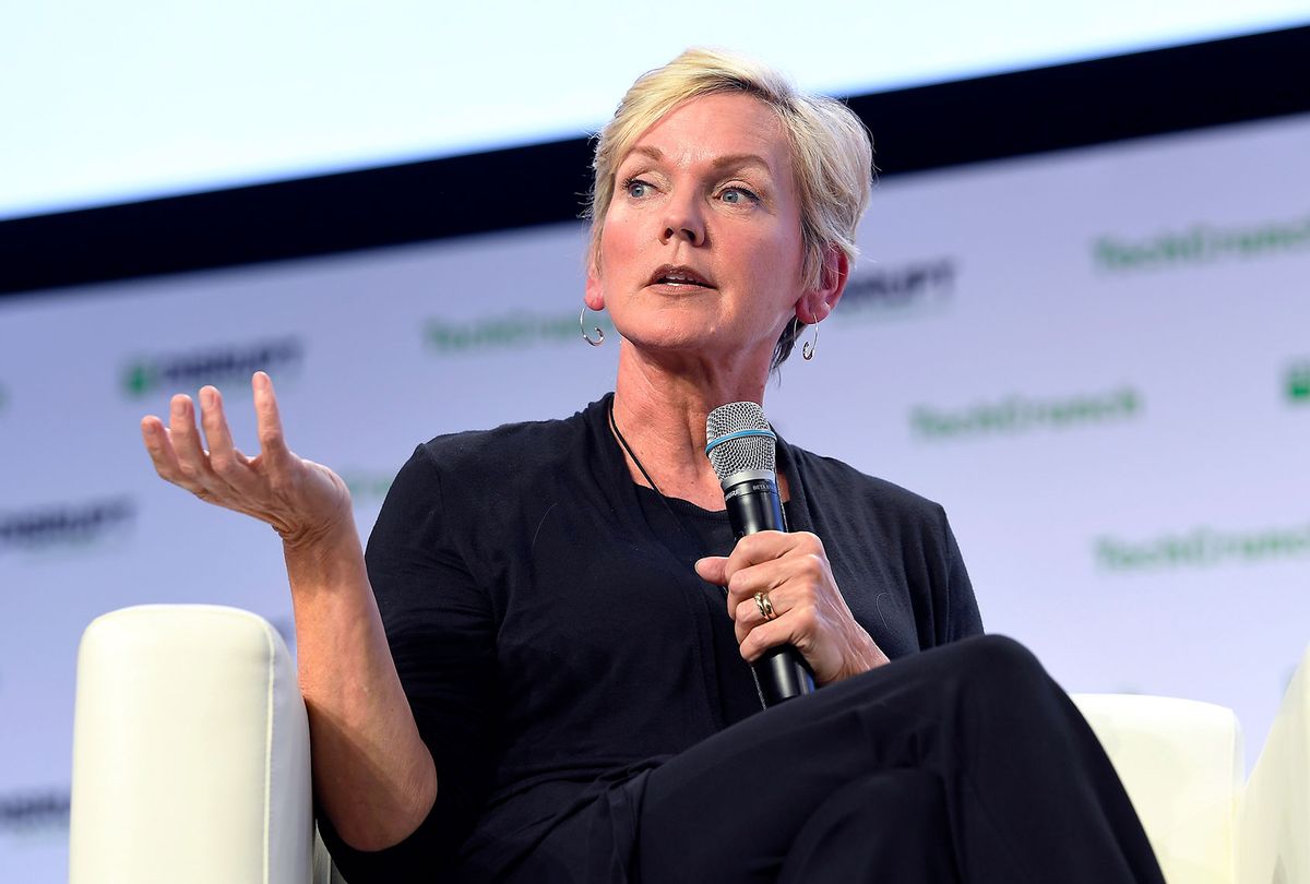 Former Governor of Michigan & CNN Commentator Jennifer Granholm speaks onstage during TechCrunch Disrupt San Francisco 2019 at Moscone Convention Center on October 03, 2019 in San Francisco, California. (Photo by  (Steve Jennings/Getty Images for TechCrunch)
