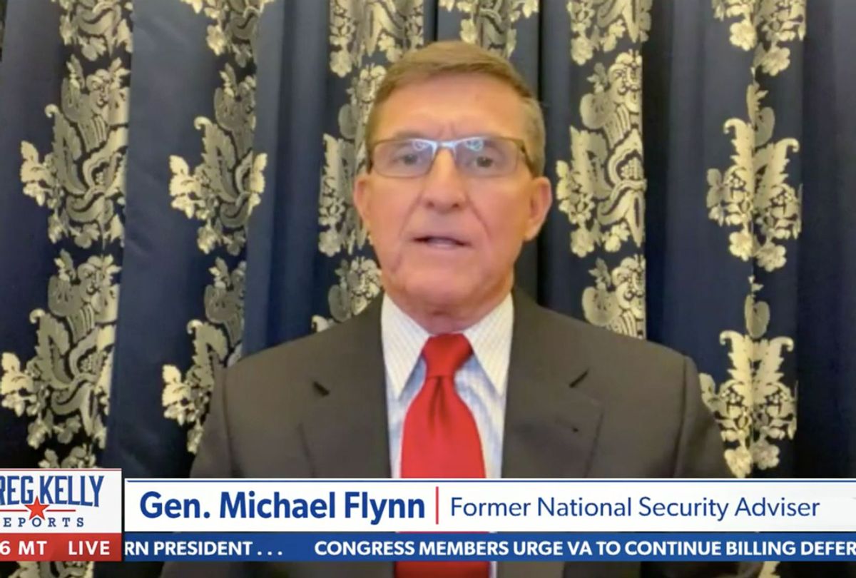 Michael Flynn Says Trump Could Seize Every Voting Machine Across The Country And Rerun Election Salon Com